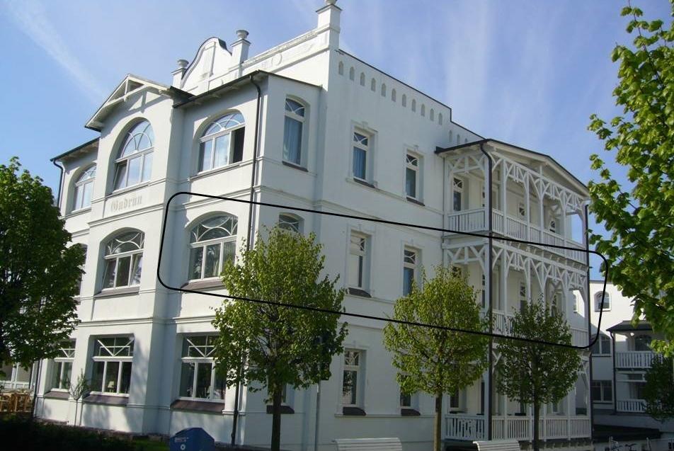 Meerblick-Appartement Villa Gudrun Binz Exterior foto